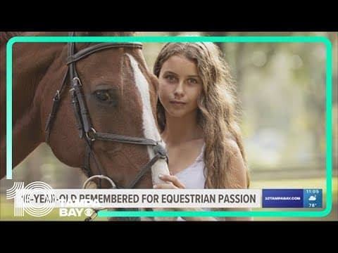 Family of 15-year-old equestrian who died in riding accident remembers her for her passion