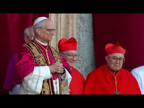 New pope elected: American Cardinal Robert Prevost emerges on balcony