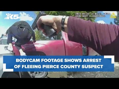 Suspect with long criminal history in custody in Pierce County