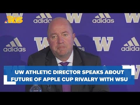 New UW athletic director speaks about future of Apple Cup rivalry with WSU