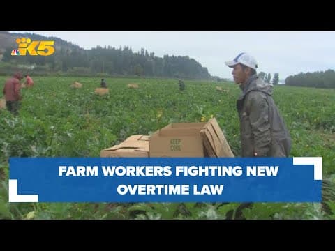 Farm workers fight new overtime law in Washington
