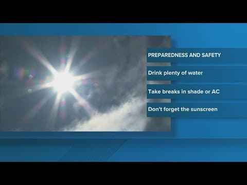 Stay hydrated during Taylor Swift weekend, warmer than normal