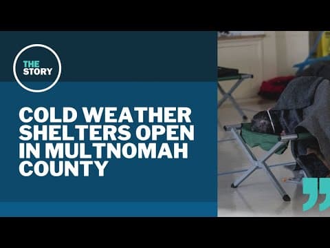 Why is Multnomah County usually last to open warming shelters?