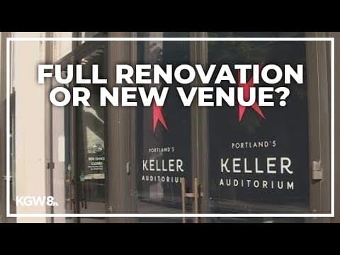 Portland considers the future of Keller Auditorium