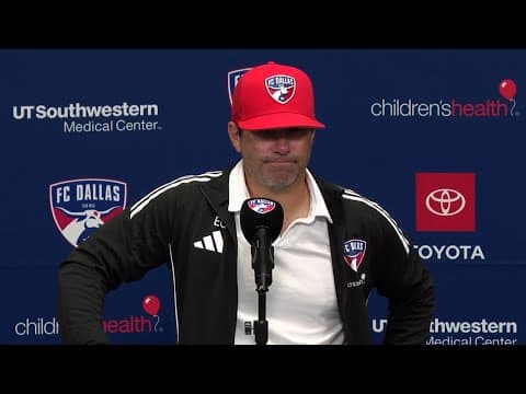 FC Dallas vs. Seattle Sounders | Eric Quill post-match press conference, locker room interviews