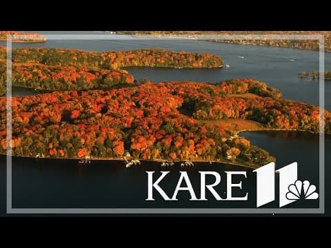 Spectacular fall colors on display around Lake Minnetonka