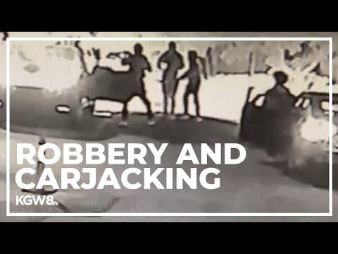 Portland chef robbed and carjacked at gunpoint | Raw video