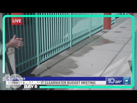 Clearwater budget meeting canceled after building floods