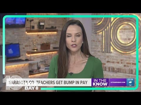 Sarasota County teachers get bump in pay