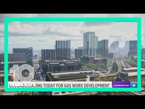 Tampa city leaders break ground on Gas Worx development project
