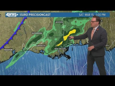 New Orleans Weather: Storms could impact weekend parades