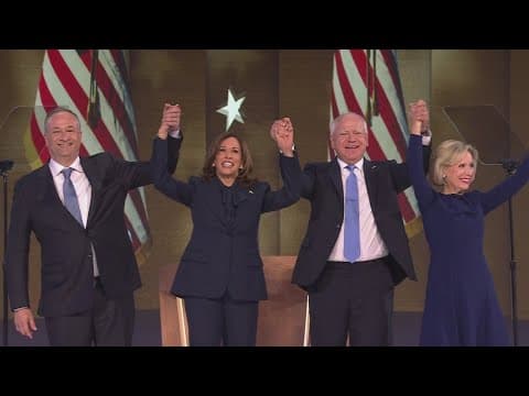 Harris-Walz campaign kicks off national bus tour focused on reproductive rights