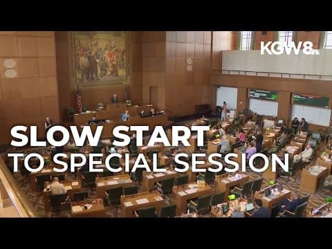 First day of special session yields little progress on Oregon transportation bill