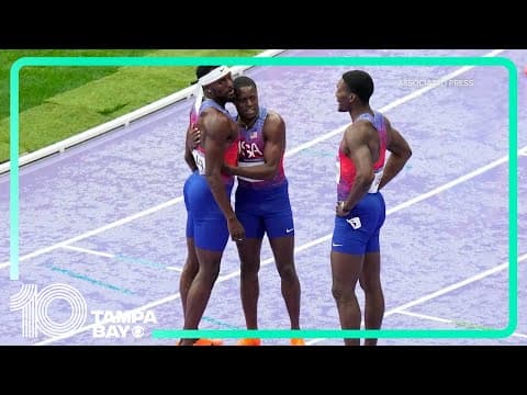 US disqualified from men's 4x100 relay as Canada takes gold
