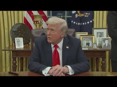 President Trump calls for remaining Israeli hostages to be released by noon on Saturday