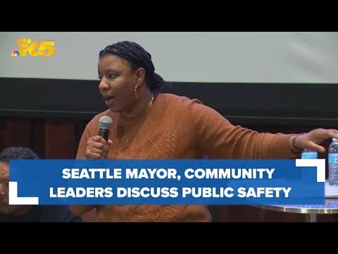 Seattle mayor, community members discuss public safety after recent shootings