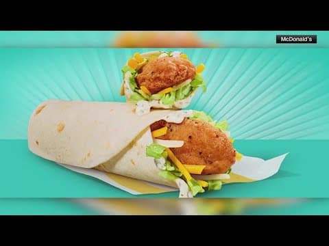 McDonald's Snack Wrap returns to menus nationwide