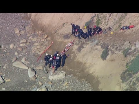 First responders called to rescue man who allegedly fell more than 50 feet off Torrey Pines cliff