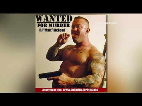 US Marshals capture wanted murder suspect Raymond 'RJ' McLeod