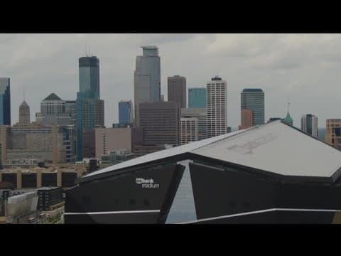 The state of downtown Minneapolis