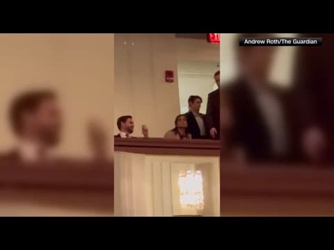 Vice President JD Vance is booed attending a show at the Kennedy Center