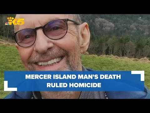 Missing Mercer Island man's death ruled homicide after body found over 100 miles from home