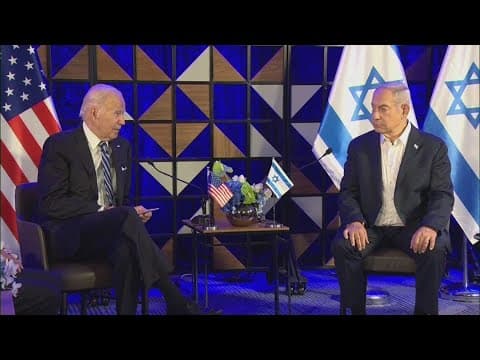 President Biden visits Israel amid Hamas War