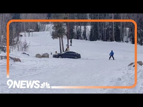 Wrong turn from GPS leads driver to abandon car on a Colorado ski run
