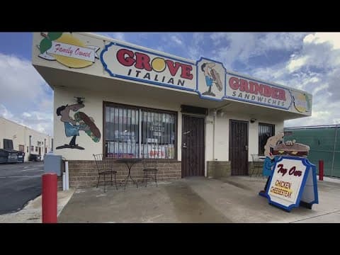 Grove Grinder sandwich shop feels like 'Granny's House'