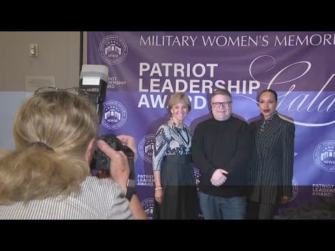 Kerry Washington and Sean Astin honored at Military Women's Memorial in Arlington