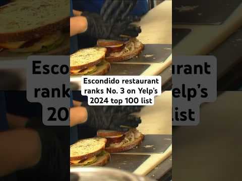 Sunny Side Kitchen in Escondido ranks No. 3 on Yelp’s 2024 top 100 list. #sandiegofood #sandiego