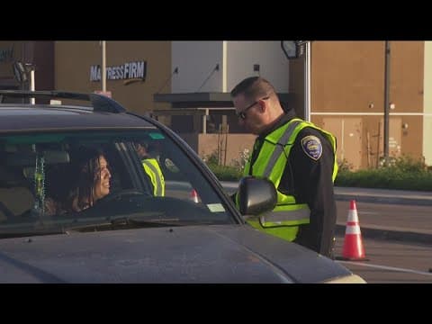 DUI checkpoints aim to stop drivers under the influence this Memorial Day weekend