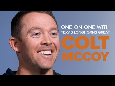 One-on-one with Longhorns great Colt McCoy talks University of Texas national championship chances