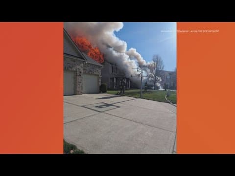 Family escapes Avon house fire without injury