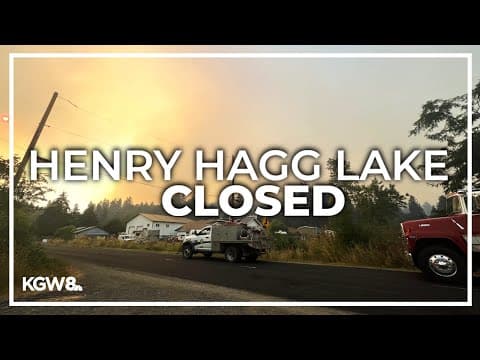 Lee Falls wildfire continues to threaten Cherry Grove in Washington County