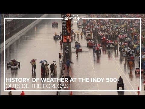 Race Day Storms: The History of Weather at the Indianapolis 500 | Outside the Forecast