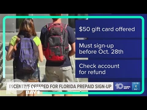 State leaders encourage parents to enroll in Florida Prepaid, claim refunds