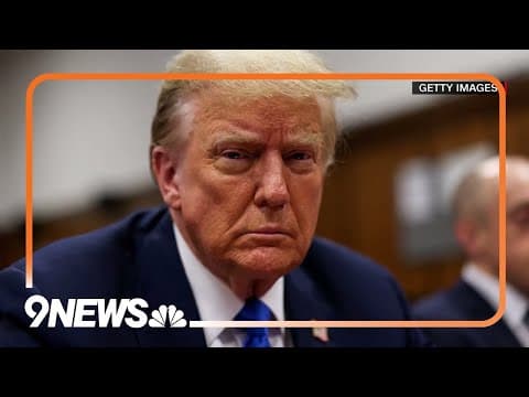 Opening statements in former President Trump's 'hush money' case