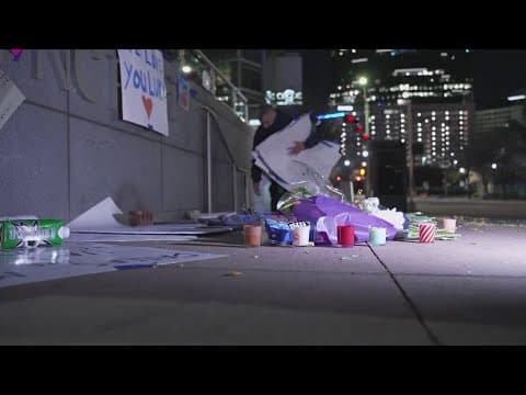 Memorial to Luka Doncic cleared at the American Airlines Center