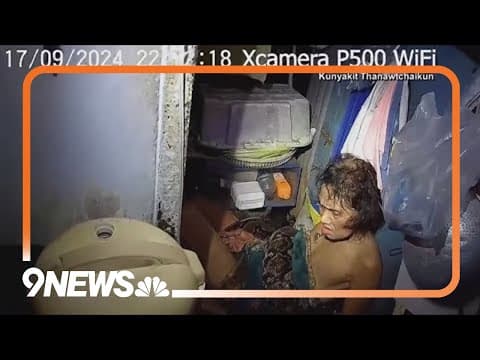 Thailand woman attacked by python