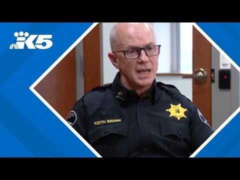 Pierce County Sheriff Keith Swank discusses new role, plans for department