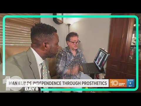 Man works to build independence for others through prosthetics
