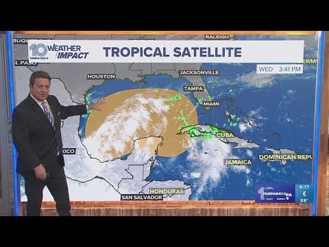 Tracking the tropics: Possible development in the Caribbean and Gulf could bring rain to Tampa Bay