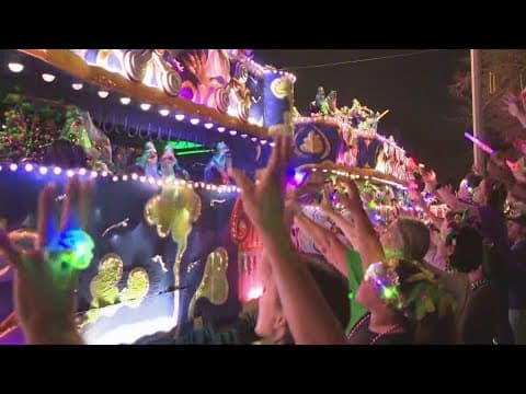 Krewe of Endymion | Consulting the Oracle of Delphi float