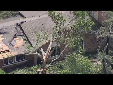 Residents still cleaning up after spring storms destroyed property in Texas