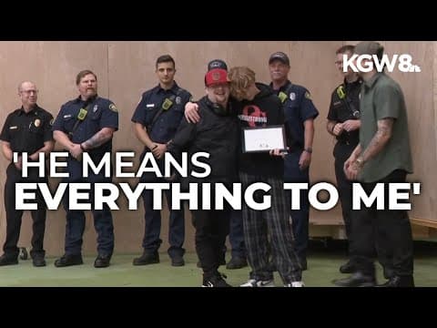 7th grader honored for saving brother's life