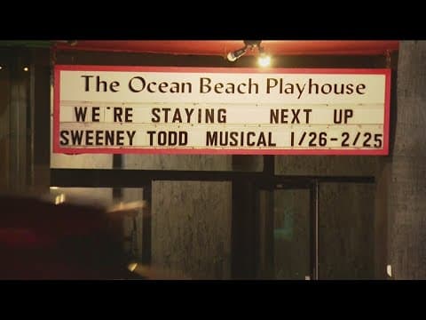 Beloved Ocean Beach Playhouse to keep its doors open