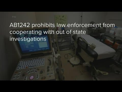 New California abortion laws set up clash with other states