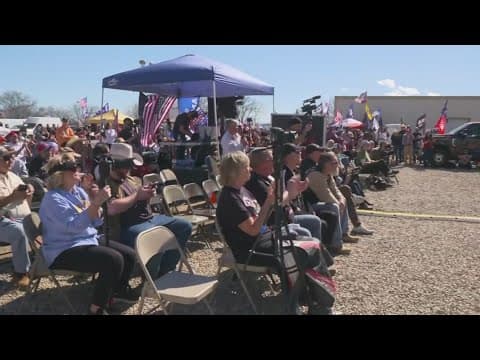 'Take Back Our Border' convoy reaches Texas