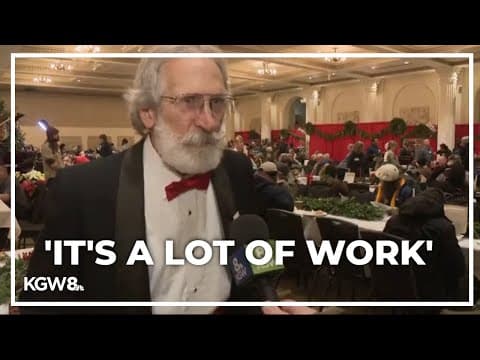 Potluck in the Park marks 30 years serving Christmas dinner at the Portland Art Museum